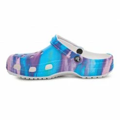 Crocs Womens Classic Out Of This World II Clog - Blue Slides