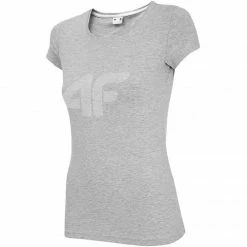 Outdoor Clothing 4F Womens Soft T-Shirt - Cool Light Gray