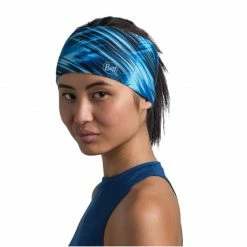 Ski Wear Buff Unisex CoolNet UV Wide Headband - Blue
