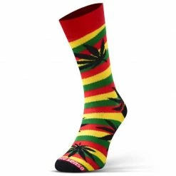 Sesto Unisex Senso Rasta Herb Socks - Multicolour
