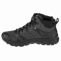 Keen Womens Terradora II Mid Waterproof Shoes - Black Footwear