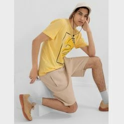 Outdoor Clothing Outhorn Mens Everyday T-shirt - Yellow