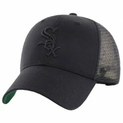 47 Brand Mens MLB Chicago White Sox Branson Cap - Black Caps