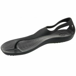 Slides Crocs Womens Sexi Flip-Flop Sandals - Black