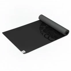 Yoga Mats Gaiam Dry-Grip 5 MM Yoga Mat - Black