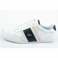 Lacoste Mens Chaymon Tech Shoes - White Trainers