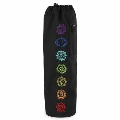 Gaiam Chakra Cover For Yoga Mat - Black Yoga Accessories