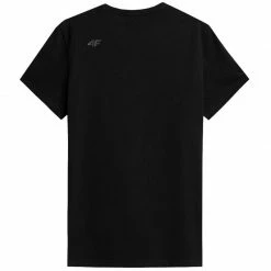 4F Mens Regular T-Shirt - Black Outdoor Clothing