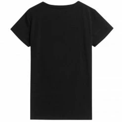Outhorn Womens T-Shirt - Deep Black Outdoor Clothing