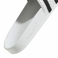 Adidas Mens Adilette Slippers - White Climawarm