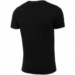 4F Mens Universal T-shirt - Deep Black Outdoor Clothing