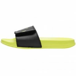 4F Junior Slippers - Black/Green Footwear