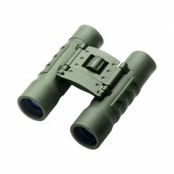 Hiking Macgyver 10X25 BAK7 Pocket Binoculars - Green