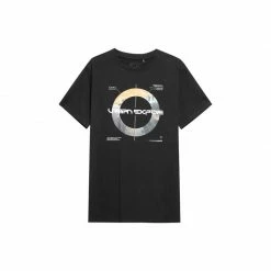 Outdoor Clothing 4F Mens Short Sleeves T-shirt - Black