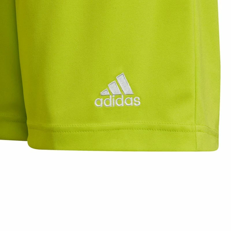Adidas Junior Entrada 22 Shorts - Lime Climawarm