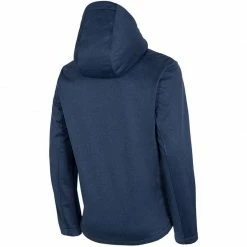 4F Mens Softshell Jacket - Navy Blue Outdoor Clothing