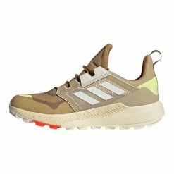 Adidas Terrex Mens Trailmaker GTX Shoes - Beige/Brown Climawarm