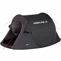 High Peak Vision 3 Tent - Black Tents