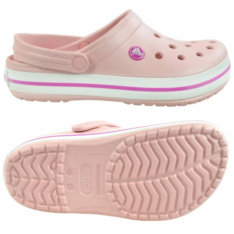 Crocs Unisex Crocband Slippers - Pink Trainers