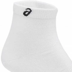 Asics Unisex Easy Low 3P Socks - White Walking Socks