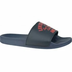 Levi's Unisex June California Flip-Flops - Navy Blue Slides