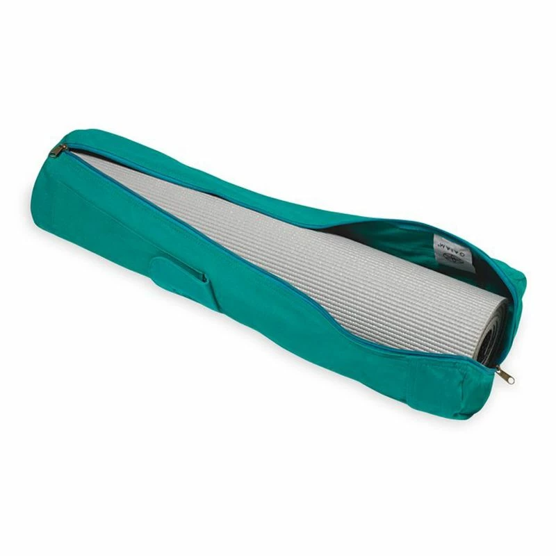 Gaiam Yoga Mat Cover With Belt - Turquoise Yoga Accessories