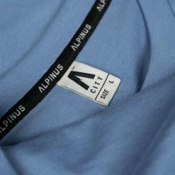 Alpinus Mens Cassino T-shirt - Blue Outdoor Clothing