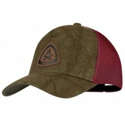 Buff Unisex Trucker Cap - Brown