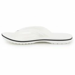 Slides Crocs Womens Crocband Flip-Flops - White