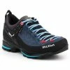 Salewa Womens WS MTN Trainer 2 GTX Trekking Shoes - Blue Footwear