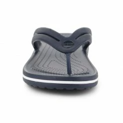 Crocs Womens Crocband Flip-Flops - Black Slides