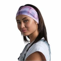 Ski Wear Buff Unisex CoolNet UV Wide Headband - Purple