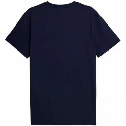 4F Mens Training T-shirt - Navy Blue Outdoor Clothing
