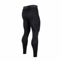 Outdoor Clothing Alpinus Mens Active Base Layer Set Thermoactive Underwear - Black/Gray