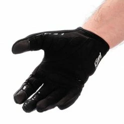Meteor Unisex Full FX10 Bicycle Gloves - Black