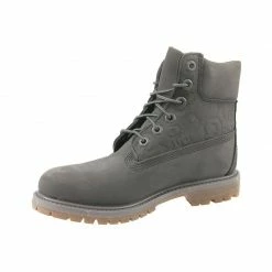 Timberland Womens 6 In Premium Boot Shoes - Gray Footwear