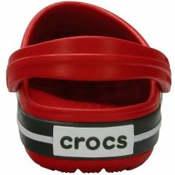 Crocs Junior Crocband Clog - Red/Gray