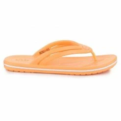 Crocs Womens Crocband Flip-Flops - Orange