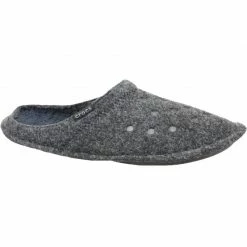 Crocs Mens Classic Slipper - Gray Slides