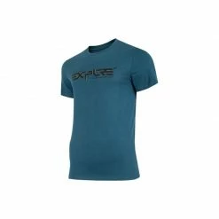 4F Mens Round Neck T-shirt - Blue