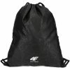 4F Unisex Allover Bag - Black Backpacks
