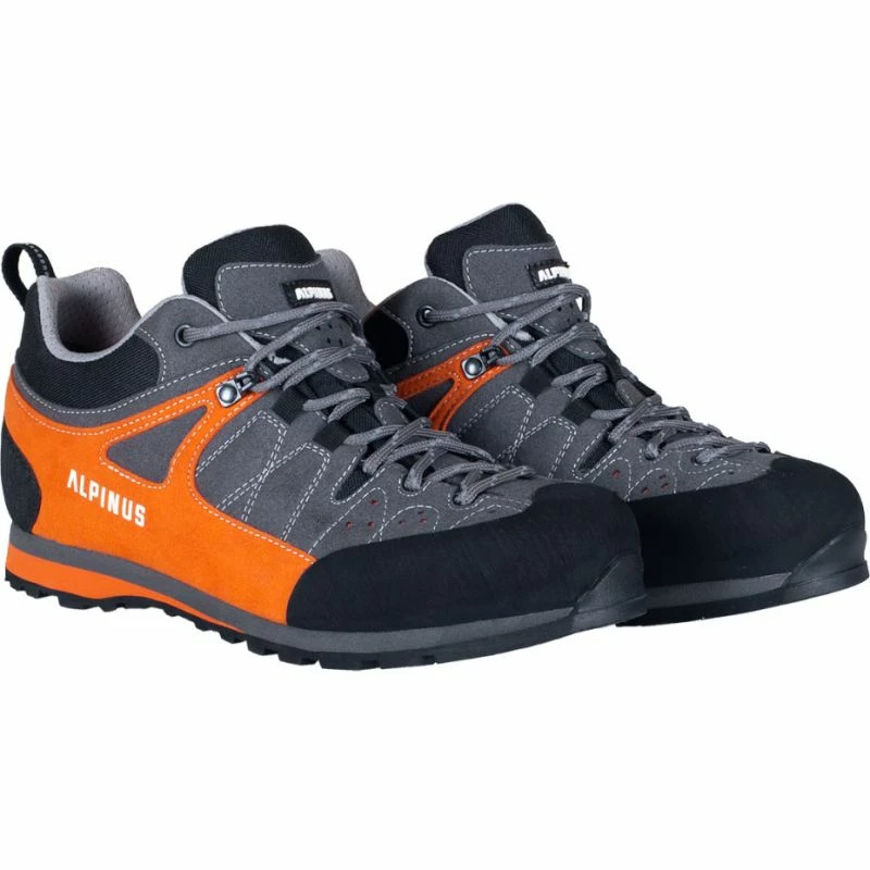 Trainers Alpinus The Ridge Low Pro Trekking Shoes - Anthracite/Orange
