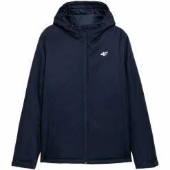 4F Mens High Quality Jacket - Navy Blue Outdoor Clothing