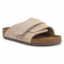Birkenstock Womens Kyoto Sandcastle Slippers - Pink