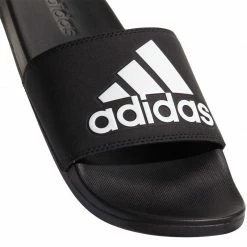 Adidas Mens Adilette Comfort Plus Slippers - Black Climawarm