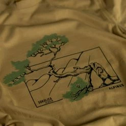 Outdoor Clothing Alpinus Mens Pieniny T-shirt - Olive