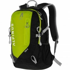 Alpinus Teide 25 Backpack - Black/Lime Backpacks
