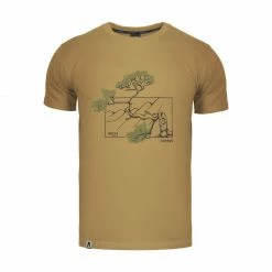Outdoor Clothing Alpinus Mens Pieniny T-shirt - Olive