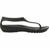 Crocs Womens Serena Flip-Flops - Black