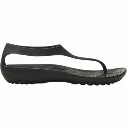 Crocs Womens Serena Flip-Flops - Black